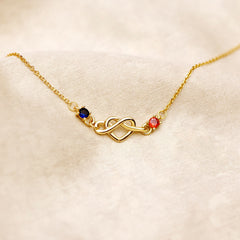1-8 Heart With Birthstone Bracelet
